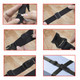 25mm Plastic Side Release Adjustable Buckle & Triglide Slides (Pack of 2)